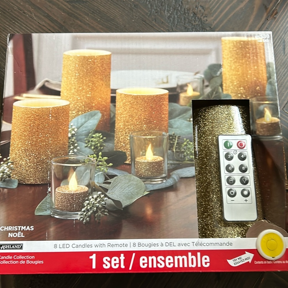 Candle Set with Remote Control